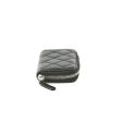 Chanel Zipper Wallet Lambskin Black - Series 22 on Sale