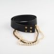 Chanel leather pearl belt size 75 Cheap