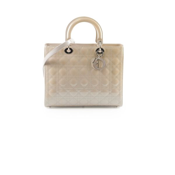 Christian Large Lady Dior Grey Discount