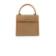 Celine Vintage Macadam Kelly Bag Beige Fashion