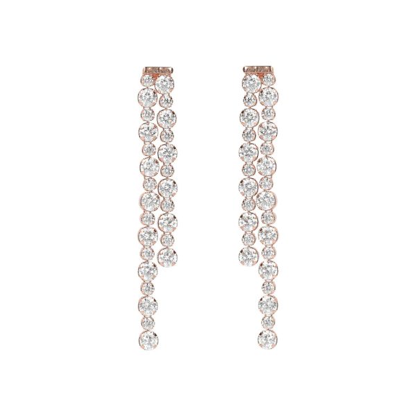 Bronzallure Tennis Gemstone Earrings Discount