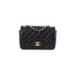 Chanel Mini Rectangular Caviar Black 25 series Fashion