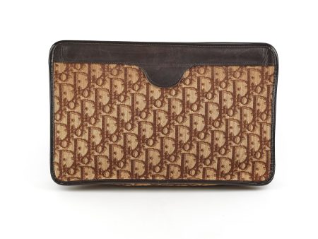 Christian Dior Vintage Brown Clutch Online Sale