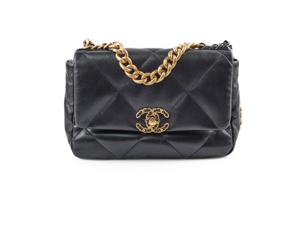 Chanel Small 19 Black 31 Series Online now