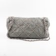 Chanel Seasonal Quilted Flap Bag Grey For Discount