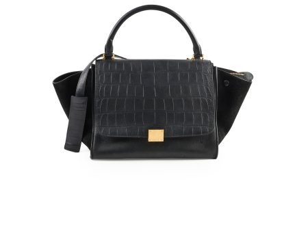 Celine Meium Trapeze All Black Online now