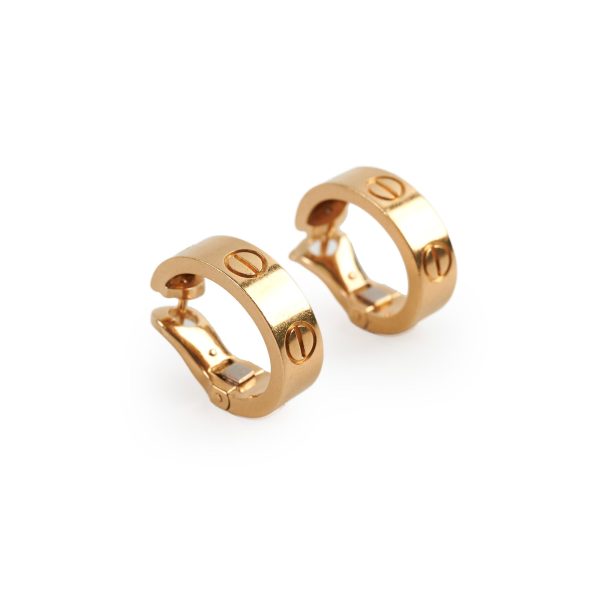 Cartier Love Earrings Yellow Gold 2020 Fashion