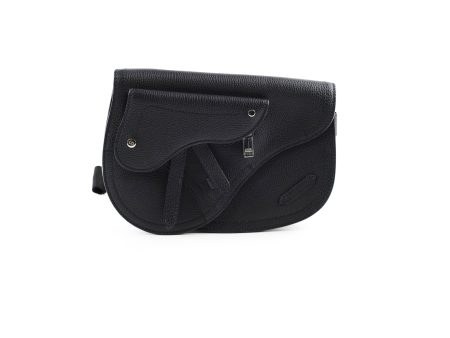 Christian Dior Men s Saddle Crossbody Bag Black on Sale