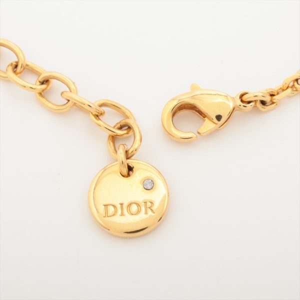 Christian Dior Petit CD Gold Pearl Bracelet Costume Jewellery Fashion