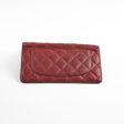 Chanel Long Wallet Red Caviar - Series 18 Online now