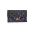 Chanel Flap Card Holder Caviar Black 29 Series Supply