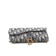 Christian Dior Oblique Wallet On Chain WOC Cheap