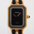 Chanel Premiere S Gold Black Watch Cheap