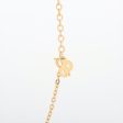 Christian Dior Logo Gold Necklace Costume Jewellery For Cheap