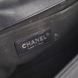 Chanel Old Medium Boy Black Lambskin For Sale