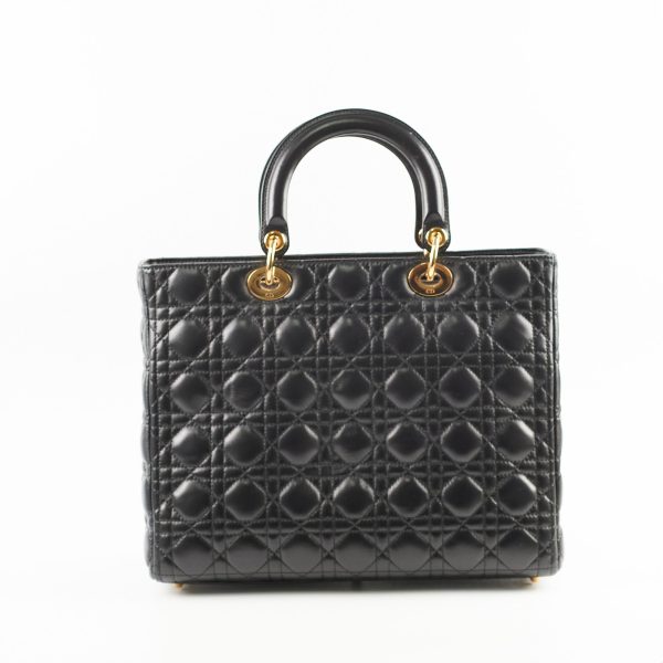 Christian Large Lady Dior Black Online now