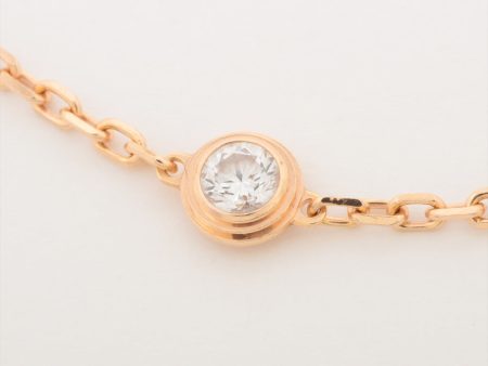 Cartier Damenuhr SM Diamond Bracelet Pink Gold 2023 Hot on Sale