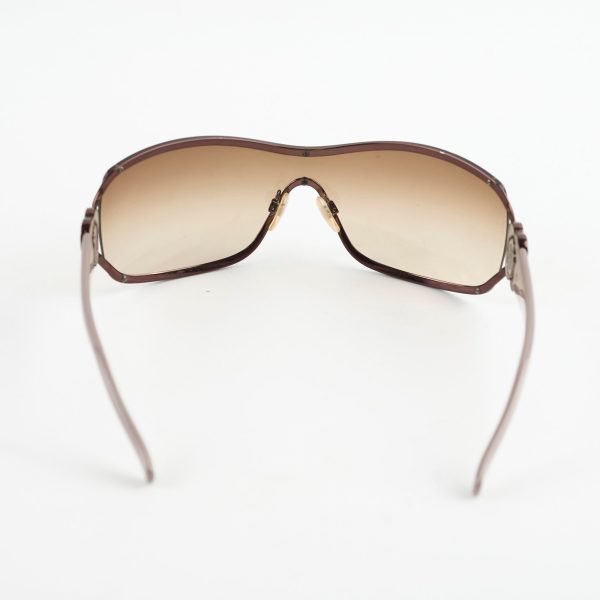 Chanel Vintage Sunglasses Silver Hot on Sale