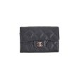 Chanel Flap Cardholder Caviar Black- Series 30 Online Sale