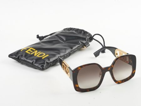 Fendi Sunglasses O lock Acetate For Discount