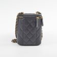 Chanel 23C Small Vanity Case Caviar Black Crossbody Bag Online