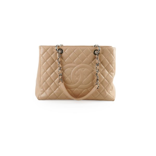 Chanel GST Caviar Beige Shoulder Bag- Series 13 Online