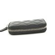 Chanel Zipper Wallet Lambskin Black - Series 22 on Sale