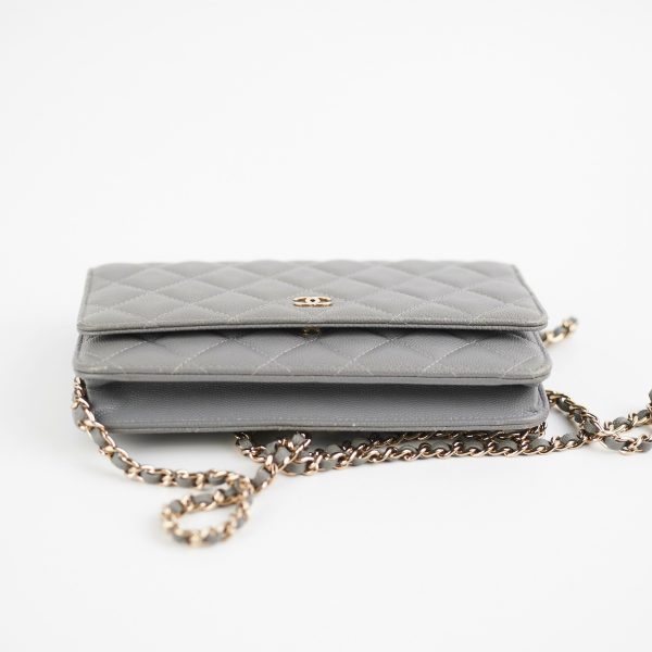 Deal of The Week - Chanel Wallet on Chain WOC Caviar Grey Supply