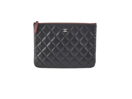 Chanel Small O Case Black Lambskin Supply