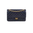 Chanel Reissue 226 Navy Calfskin - Series 24 Sale