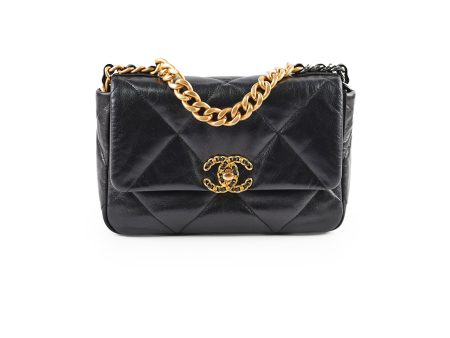 Chanel Small 19 Black 29 Series For Discount