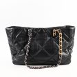 Chanel 19 Black Shoulder Tote Bag- Microchipped 2022 Fashion