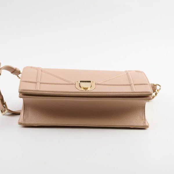 Christian Dior Diorama Medium Blush Pink Bag For Sale