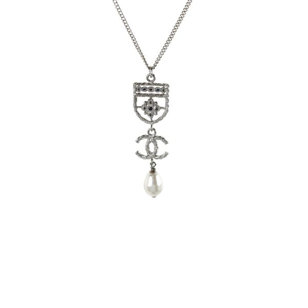 Chanel Coco Mark Emblem Necklace Costume Jewelery Online Hot Sale