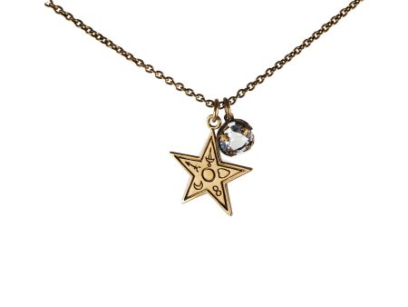 Christian Dior Gold Star Costume Jewellery Necklace Online