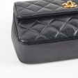 Chanel Vintage Matelasse Lambskin Bag Black For Discount