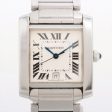 Cartier Medium Tank Francaise 27mm Stainless Steel watch on Sale