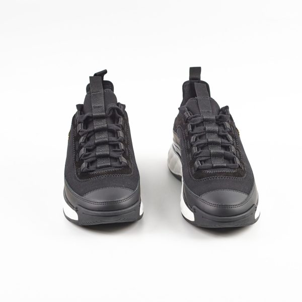 Chanel Black Sneakers Size 37.5 on Sale