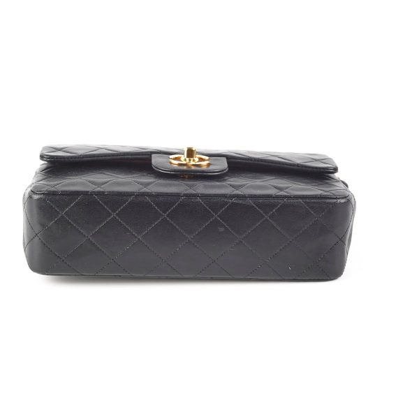 Chanel Vintage Classic Flap Lambskin Black - Series 1 Supply