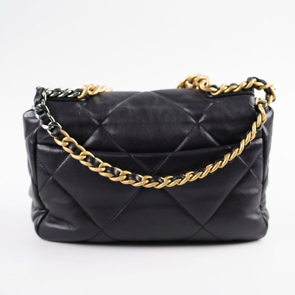 Chanel Small 19 Bag Black Lambskin 2022 Online