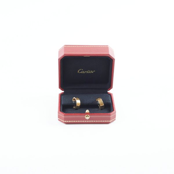 Cartier Love Earrings Yellow Gold 2020 Fashion