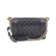 Chanel Small Boy Lambskin Black - 23 Series Hot on Sale