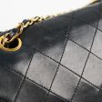 Chanel Medium Large Vintage Double Classic Flap Black Fashion