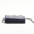 Chanel Wallet On Chain WOC Navy Canvas For Discount