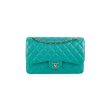 Chanel Jumbo Classic Flap Caviar Turquoise - Sereis 23 Online Hot Sale