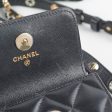 Chanel Micro Belt Bag Cardholder xLambskin Black - Series 31 Online Sale