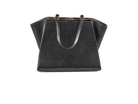 Fendi 3 Jours Tote Black Online Hot Sale