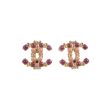 Chanel Beaded CC Earrings Costume Jewellery on Sale