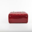 Deal of The Week - Christian Dior Lady Dior Medium Red Patent Online Hot Sale