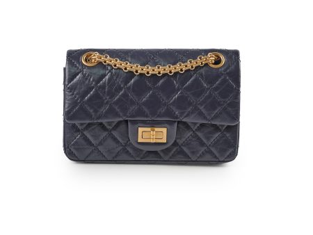 Chanel Reissue 2.24 Mini Navy Online Sale